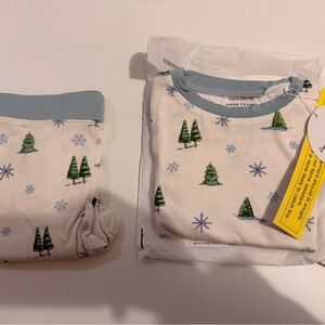 4T Bamboo Winter Scene Pajamas Dreamland Baby
